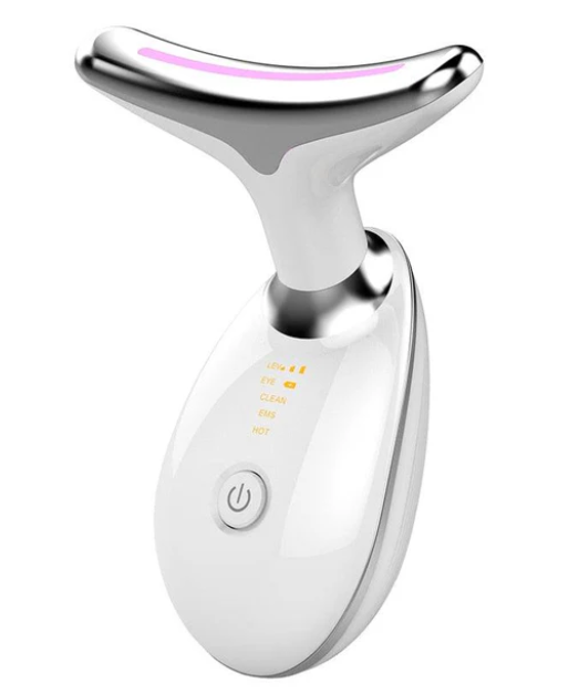 Masajeador Facial Eléctrico Anti-Arruga Luz LED