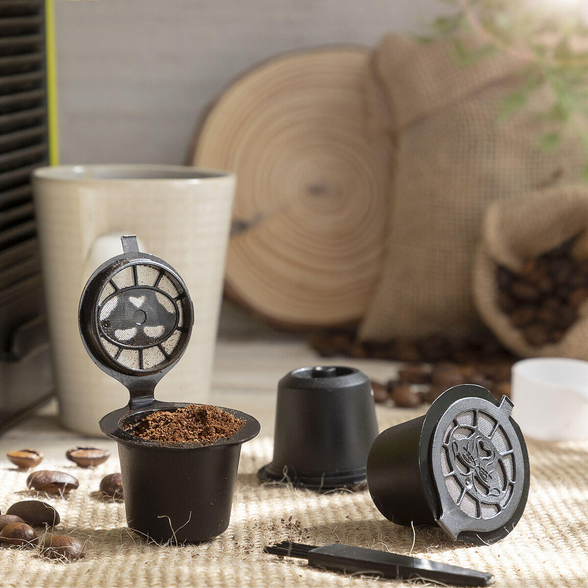 Set de 3 Cápsulas de Café Reutilizables