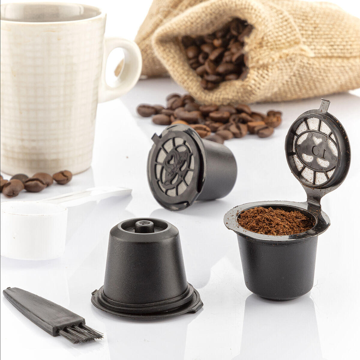 Set de 3 Cápsulas de Café Reutilizables