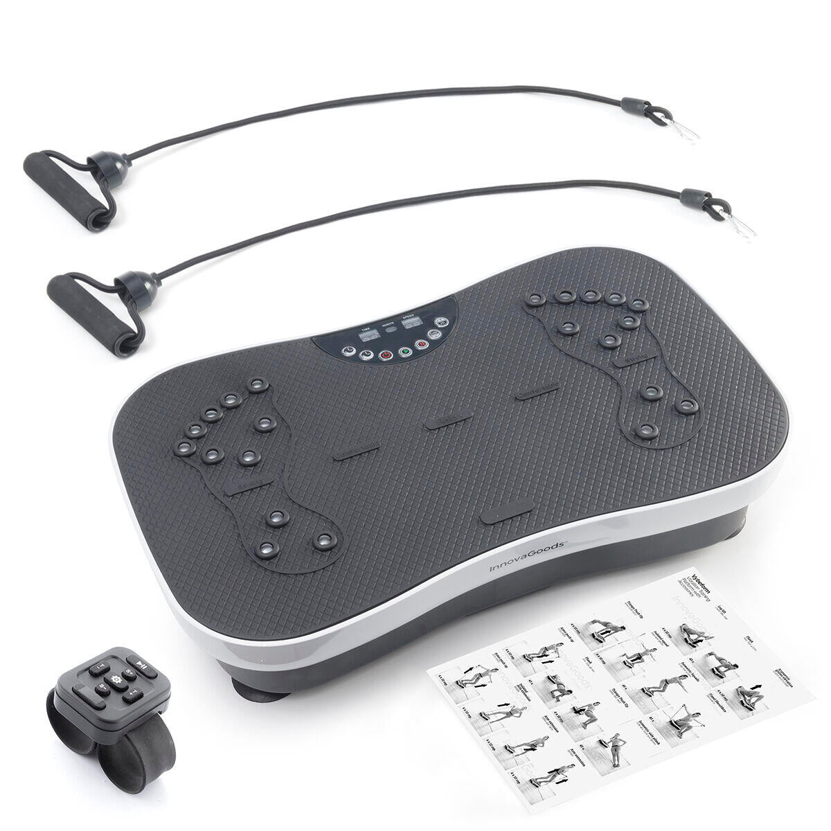 Plataforma Vibratoria de Entrenamiento con Bandas Elásticas