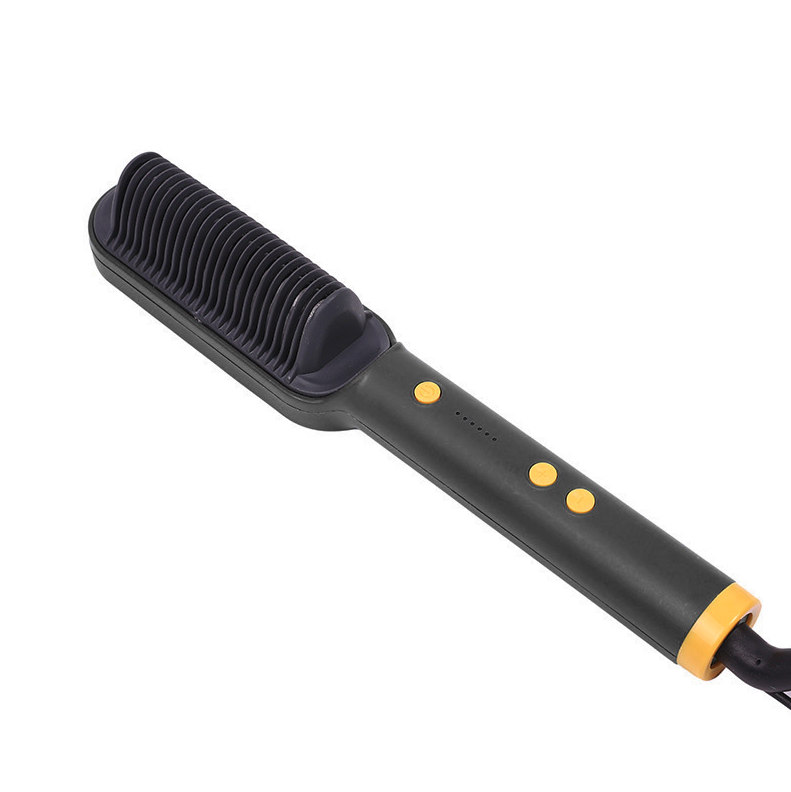 Cepillo Alisador de Pelo Eléctrico Anti-Frizz