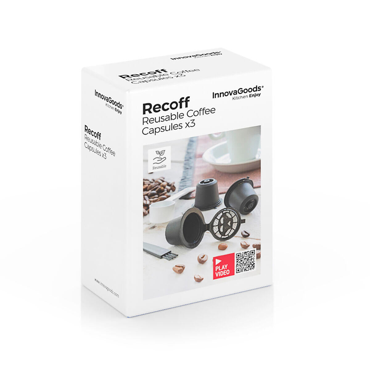 Set de 3 Cápsulas de Café Reutilizables