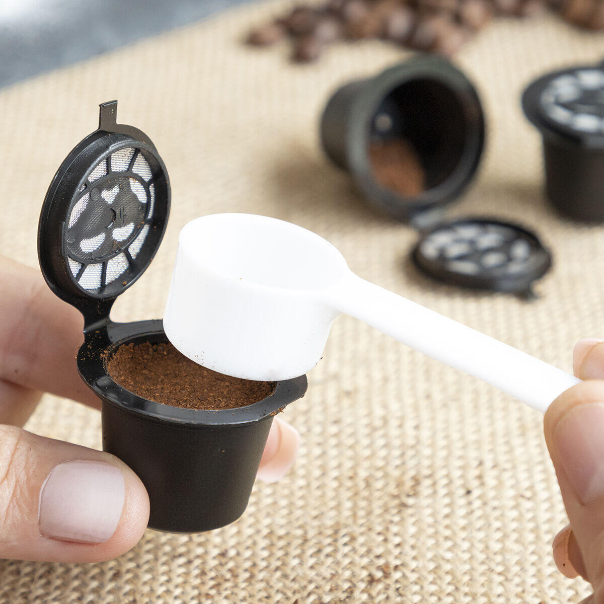 Set de 3 Cápsulas de Café Reutilizables