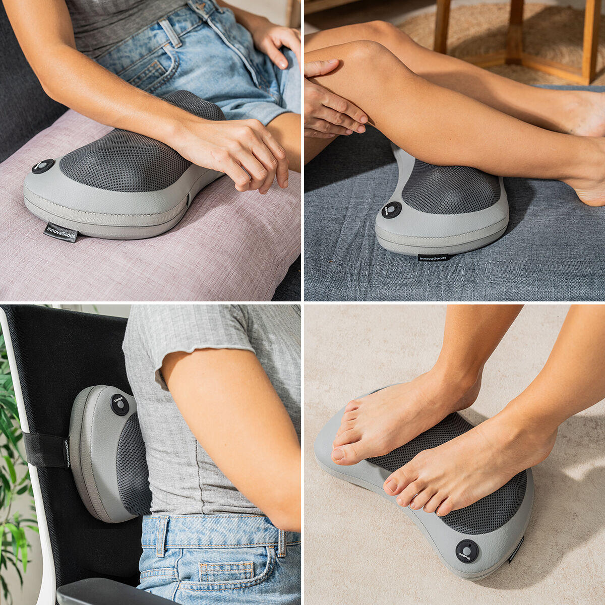 Masajeador Shiatsu Recargable