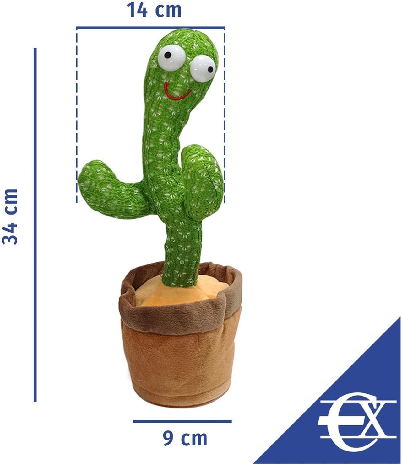 Cactus Bailarín Interactivo Juguete para Bebé