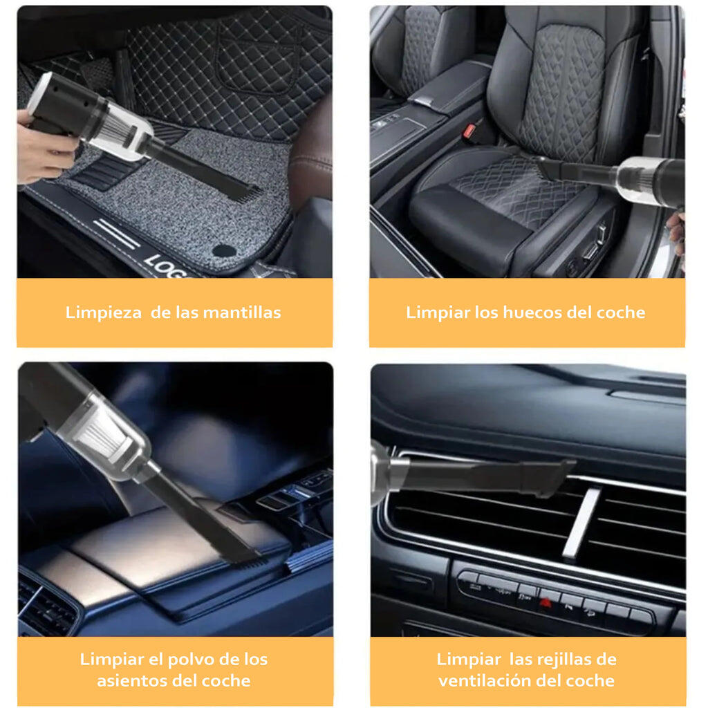 Mini Aspiradora de Mano Portátil para Coche