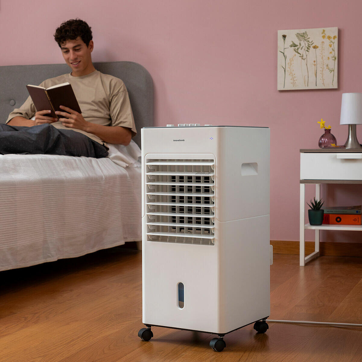 Climatizador Evaporativo Portátil Multifunción 5 Litros