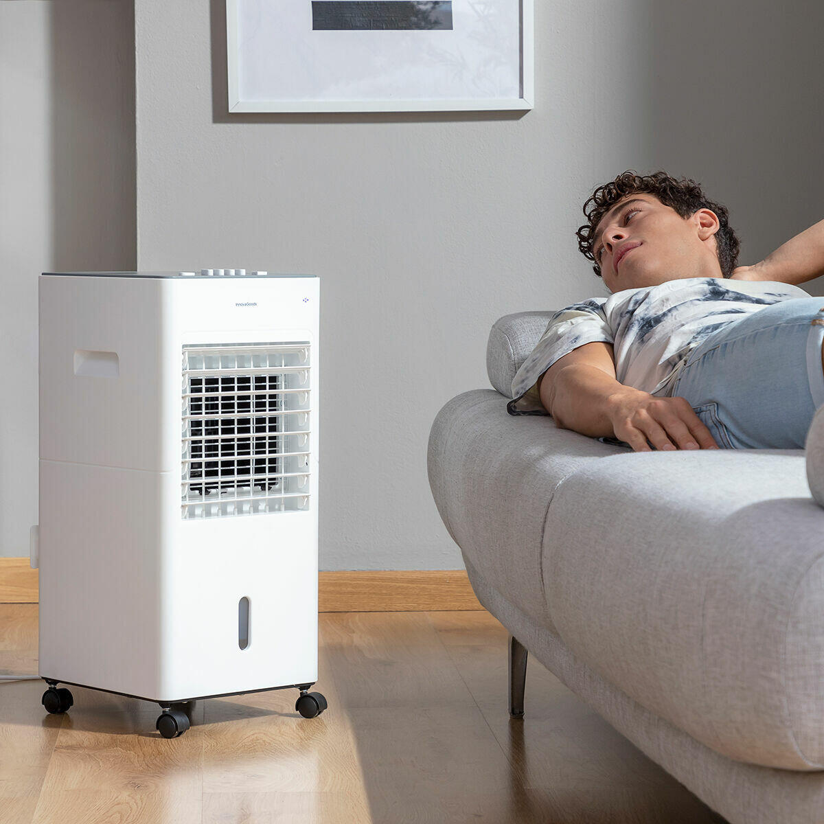 Climatizador Evaporativo Portátil Multifunción 5 Litros