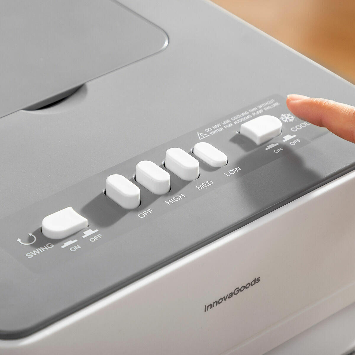 Climatizador Evaporativo Portátil Multifunción 5 Litros