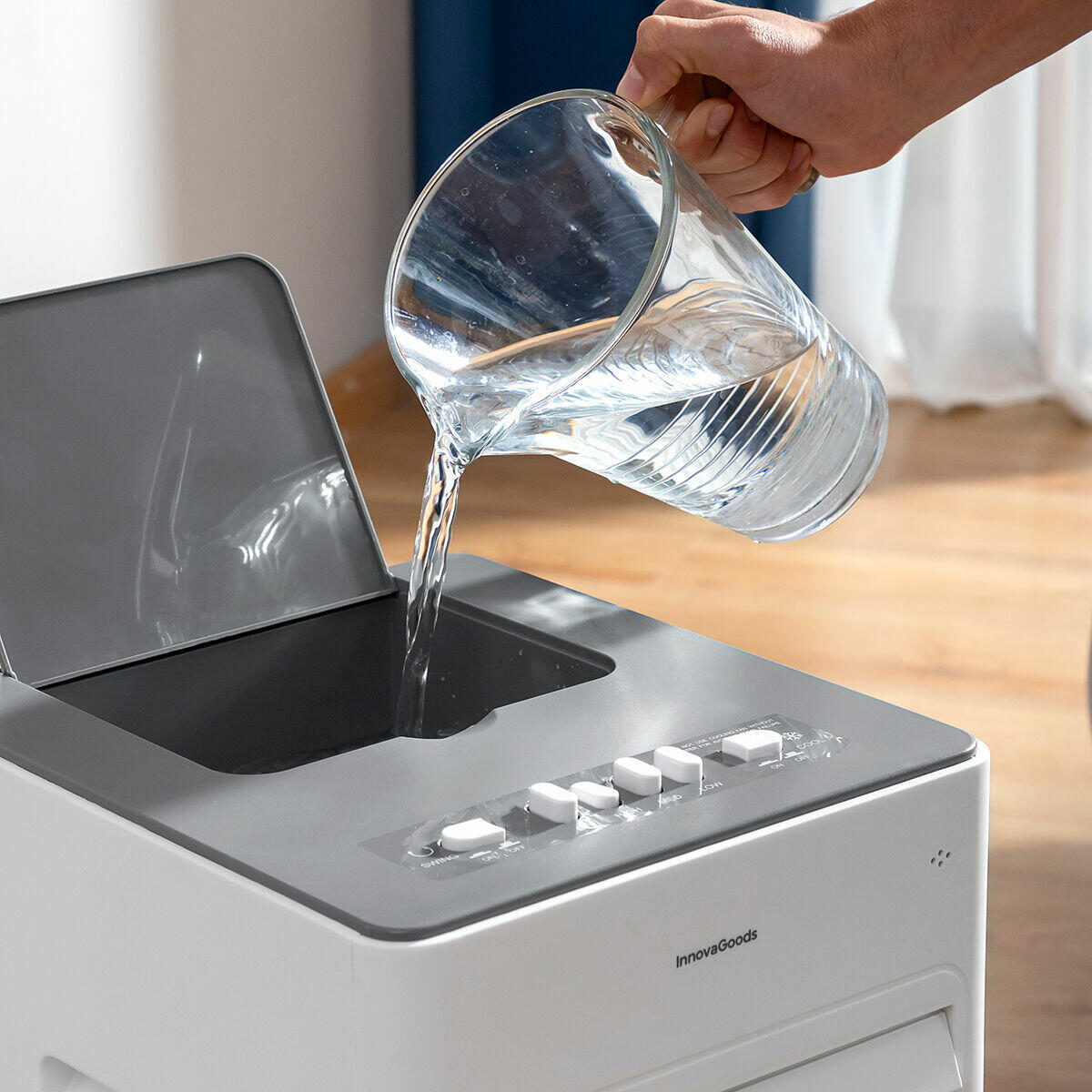 Climatizador Evaporativo Portátil Multifunción 5 Litros